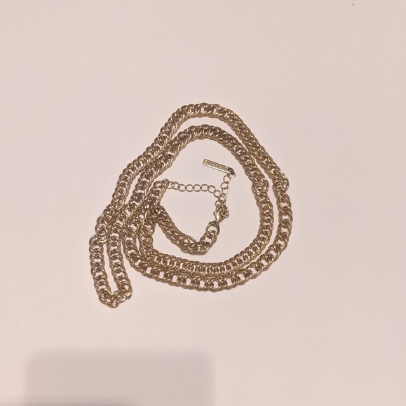 Dynamite long gold tone chain - unisex - Picture 13 of 14